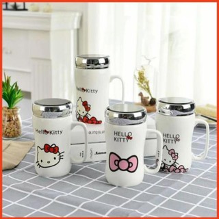 Cốc sứ nắp gương có quai nhiều hình