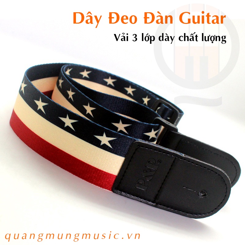 Dây Đeo Đàn Guitar Vải Dày Chất Lượng