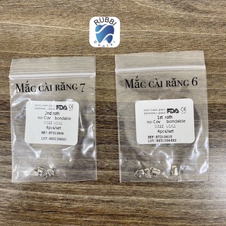 Mắc cài răng 6, răng 7 - Kẹp gắp mắc cài