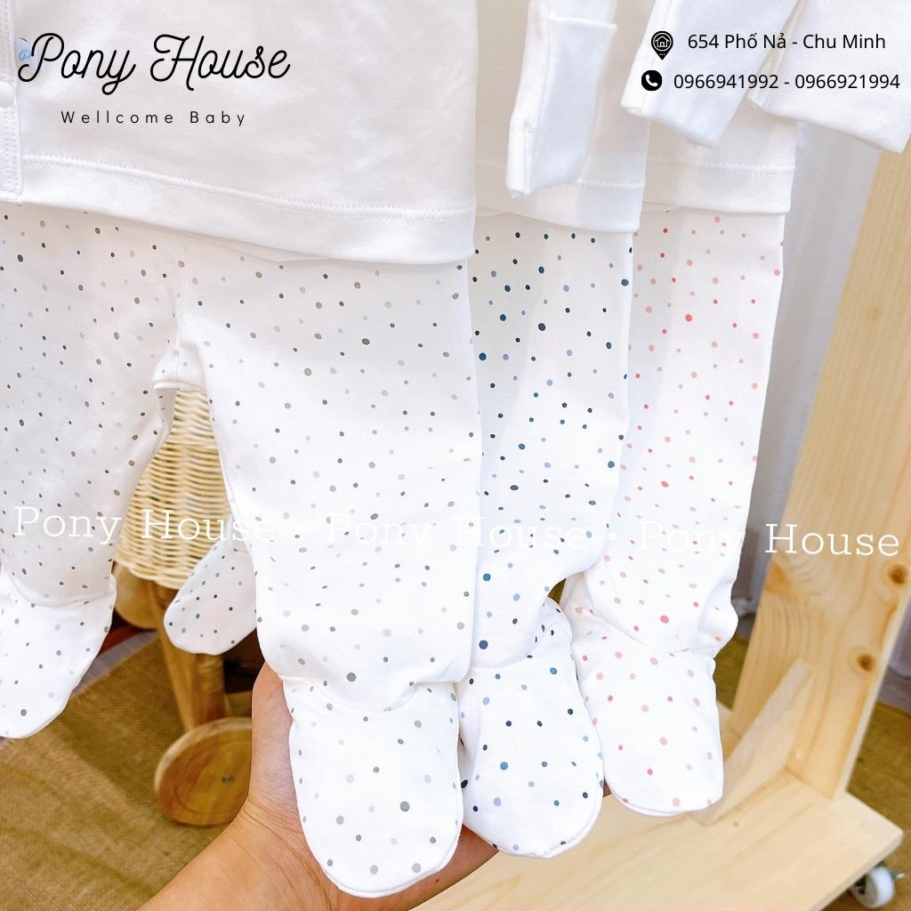 Bộ Quần Áo Dài Tay Liền Tất Nous Premium Dòng Sản Phẩm Cao Cấp Cho Bé Sơ Sinh Đến 6-9 Tháng Tuổi