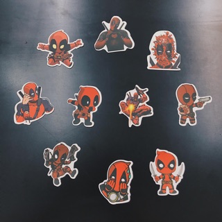 [MARVELSTORE] Combo 10 miếng dán sticker