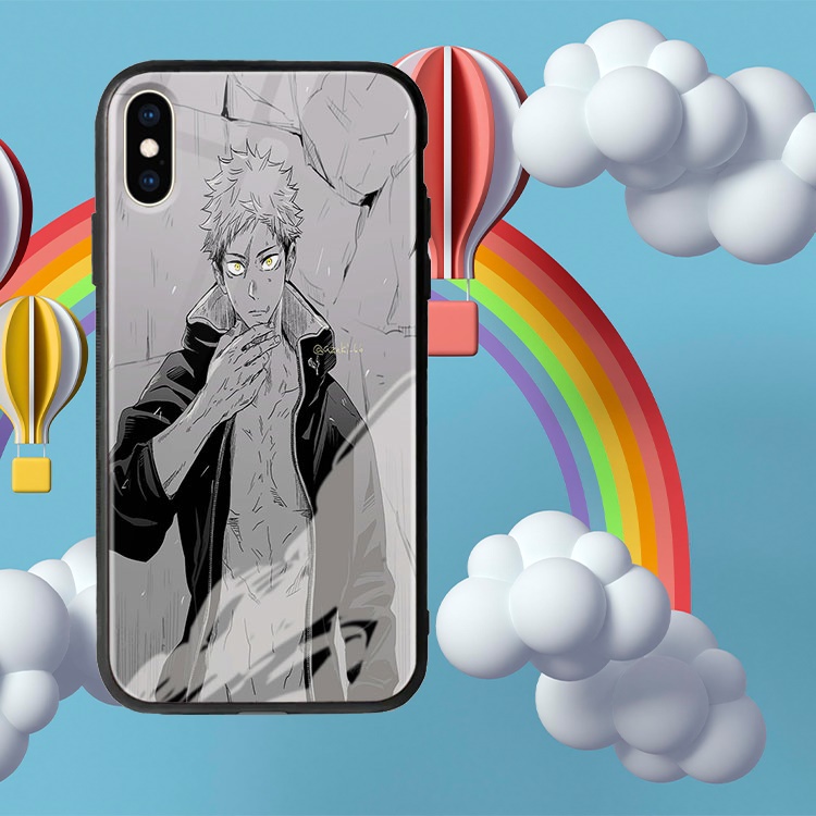 Ốp Rẻ Hình anime Jujutsu Kaisen Đẹp Lạ SATIVE Cho Iphone 6/7/8/Plus/X/Xs/Max/Xr/11/12/12Mini/12/Pro/12ProMax