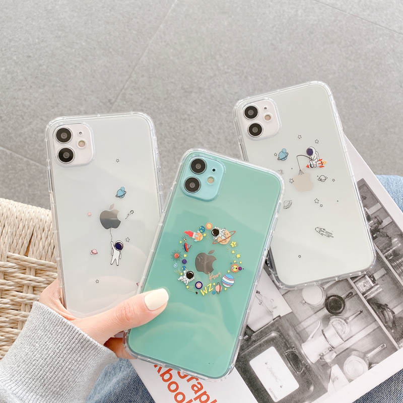 Ốp Điện Thoại Silicon Mềm Trong Suốt In Hình Hoạt Hình Cho iphone 12 Pro MAX Mini SE 2020 11 Pro MAX X XR XS MAX 7 8 Plus
