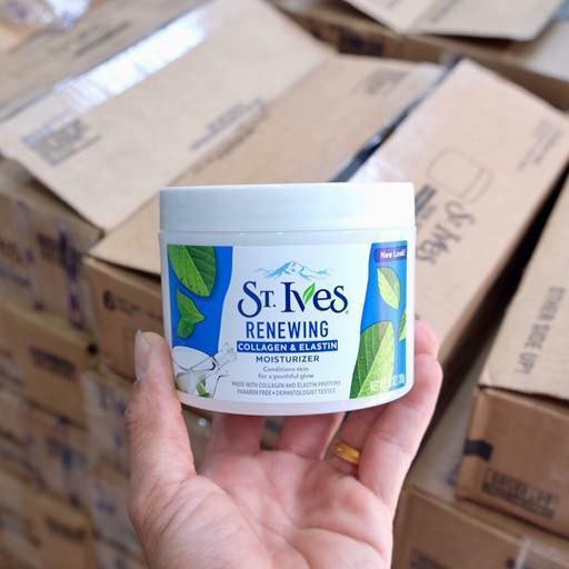 Kem Dưỡng Ẩm St.Ives Collagen Elastin Moisturizer Timeless Skin