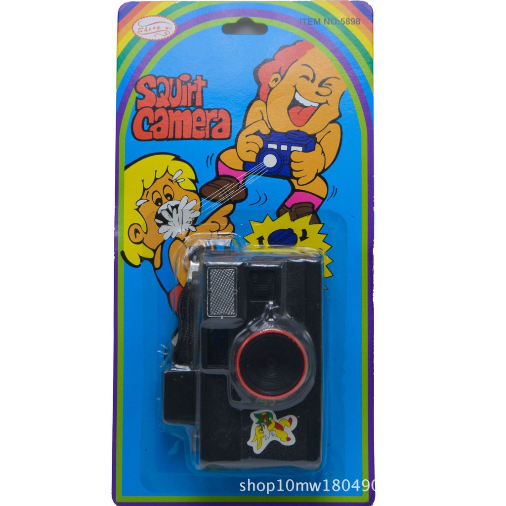 Máy ảnh Mini Phun Nước Troll Bạn Bè - Đồ Chơi Độc Lạ