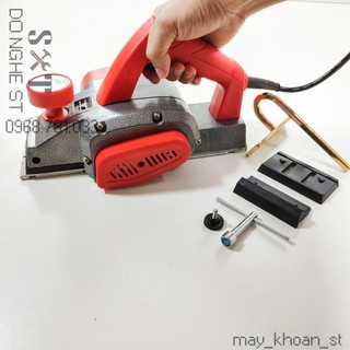 Máy bào HALOSHI HL82 có thùng kim loại - BH 12 tháng