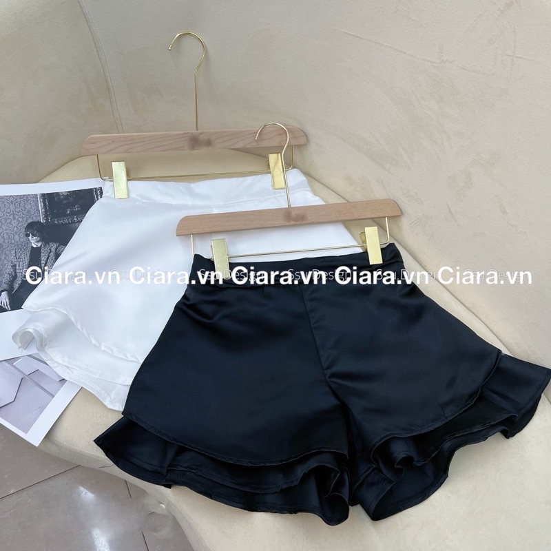 Quần tafta 2 tầng (đen/trắng)