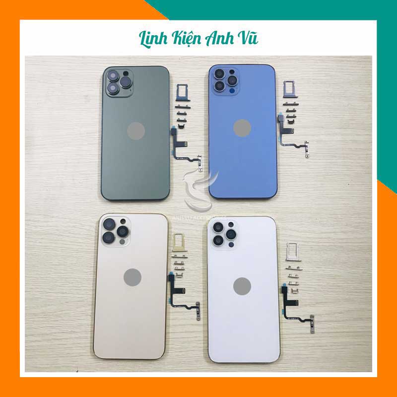 Vỏ độ X lên 12 Pro/13 Pro đủ màu, có tặng kèm bộ nút bấm và cụm led độ sẵn