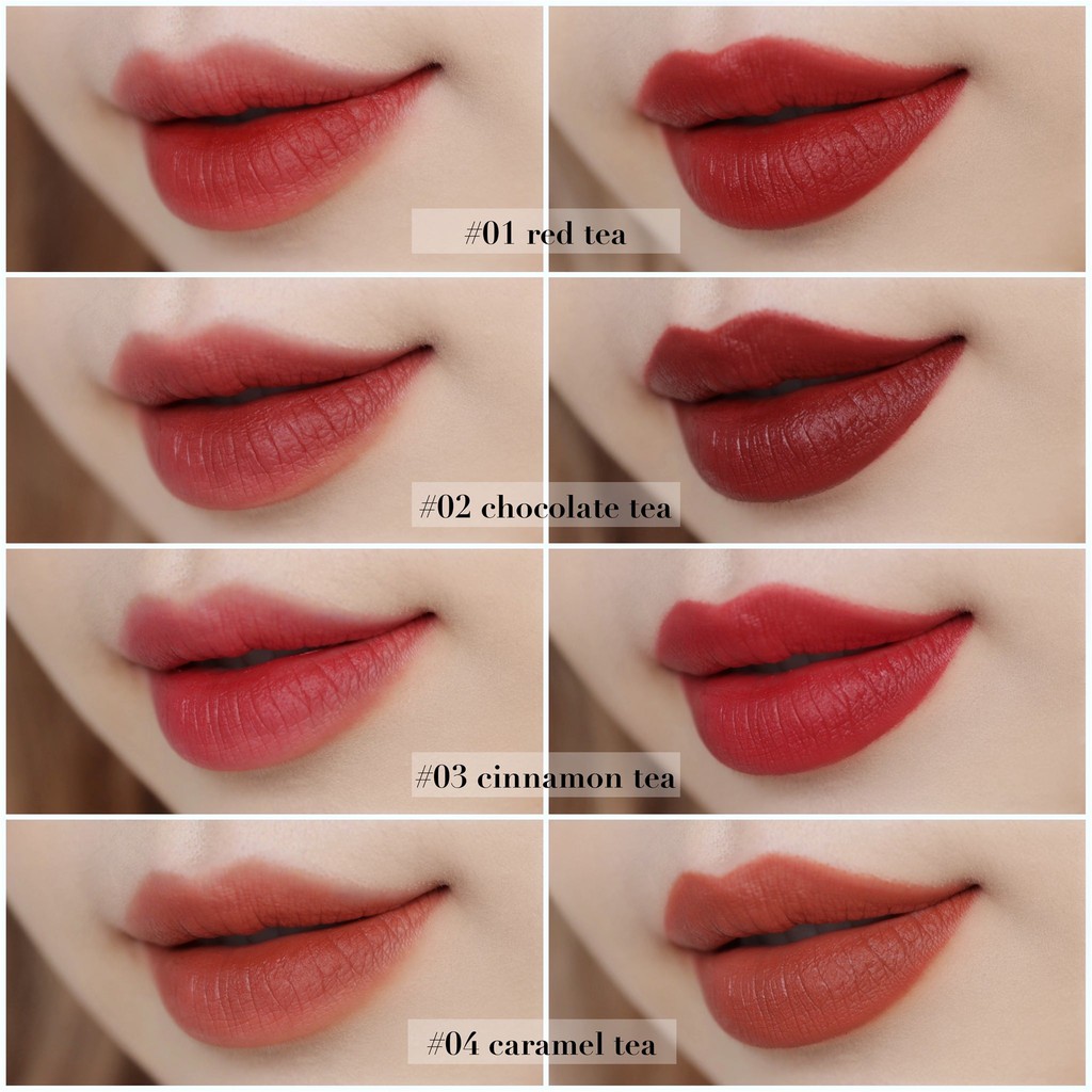 Son Kem Lì, Mịn Mượt Romand Milk Tea Velvet Tint 4.4g-[COCOLUX] | BigBuy360 - bigbuy360.vn