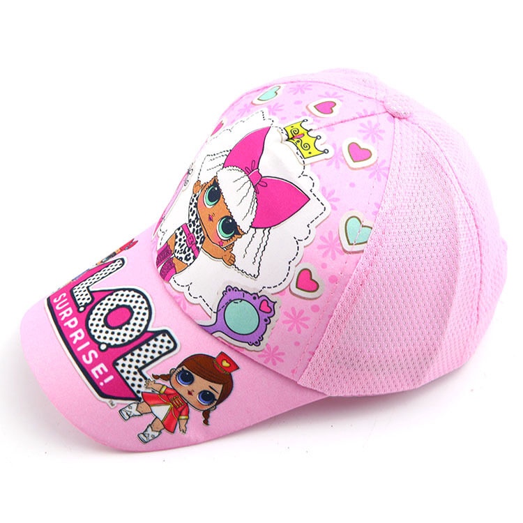 Mũ Lưỡi Trai Phối Lưới Thoáng Khí In Họa Tiết Nhân Vật Hoạt Hình Dễ Thương Cho Bé Trai Và Gái