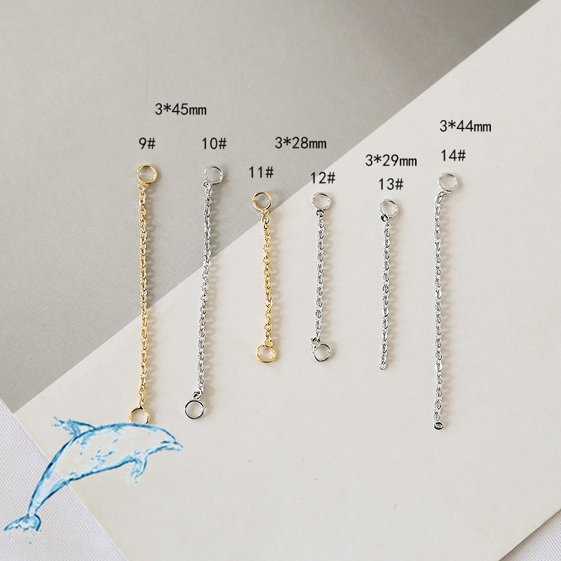 Khuyên Tai Dạng Chuỗi Hạt Vàng Bằng Đồng Làm Thủ Công diy