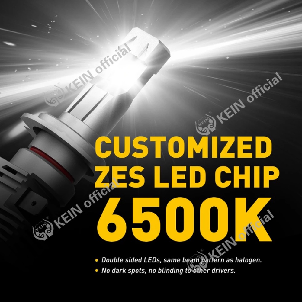 KEIN 2PCS H4 Led Headlight for Car Led Headlamp Bulb H1 H3 H11 Led Headlamp H4 H7 H8 H9 H11 Fog Lamp 9005 9006 9006 Led Headlight LED Headlamp HB3 HB4 Daytime Running Light H11 Led Fog Light White