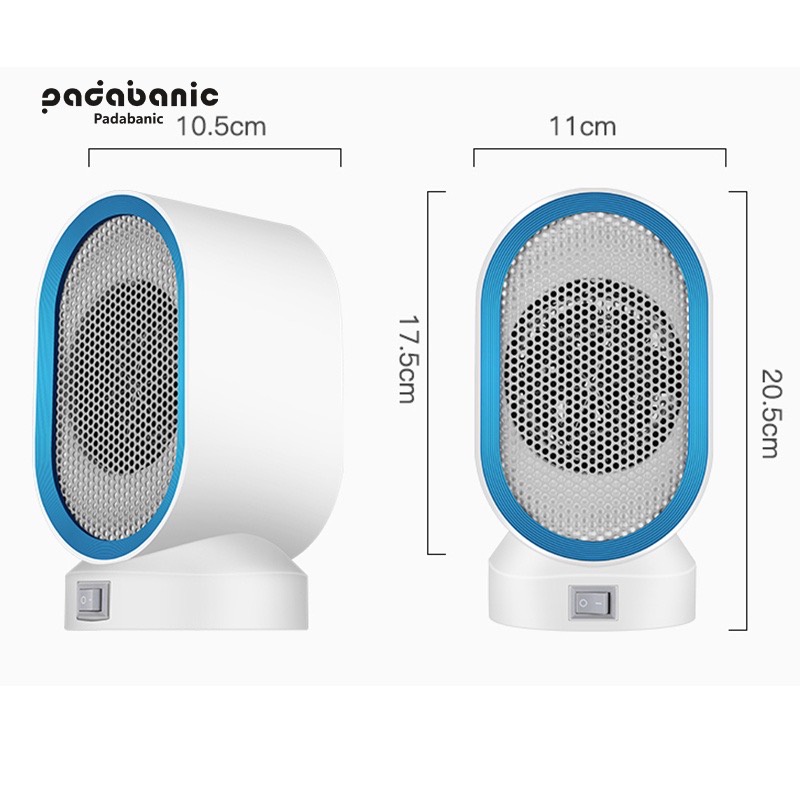 [ An Toàn - Giá Rẻ ] Quạt Sưởi Mini Để Bàn Công Suất 400W An Toàn Giá Rẻ