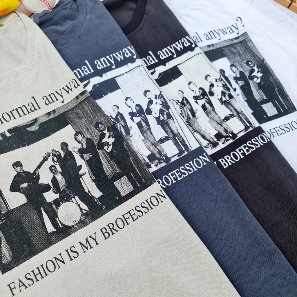 Áo phông áo thun nam nữ tay lỡ from rộng freesize chất cotton thoáng mát in  hình ban nhạc xưa MOKISHOP
