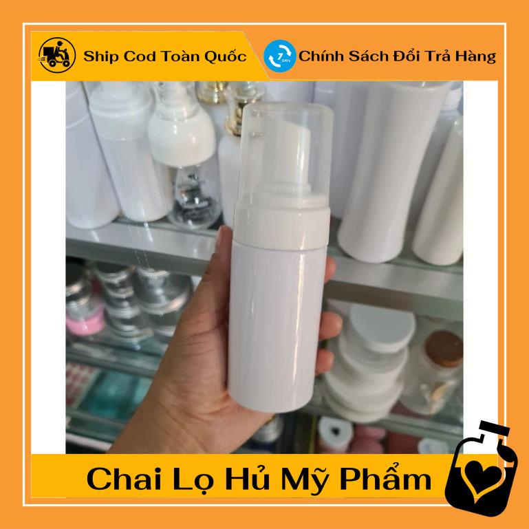 [TOP GIÁ RẺ] Chai xịt giọt tạo bọt đựng sữa rửa mặt 30ml/50ml/100ml/150ml