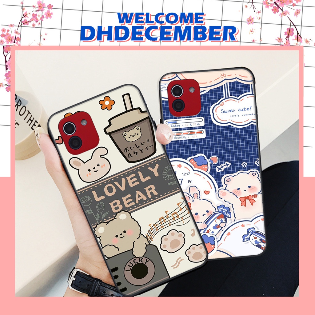 Ốp lưng Samsung  A03/ A04 in hình nice ,good luck happy ốp xinh viền dẻo đẹp chất