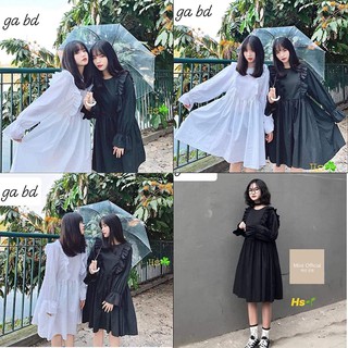 Váy Baby Doll Bèo Dây Buộc Xưởng May DCS