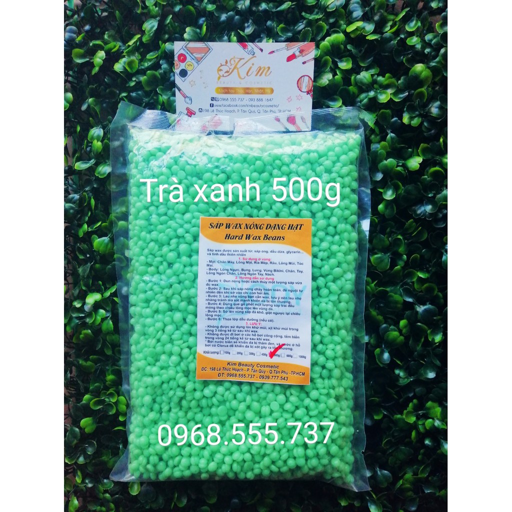 SÁP WAX NÓNG DẠNG HẠT Viên Hard Wax Beans 500g | BigBuy360 - bigbuy360.vn
