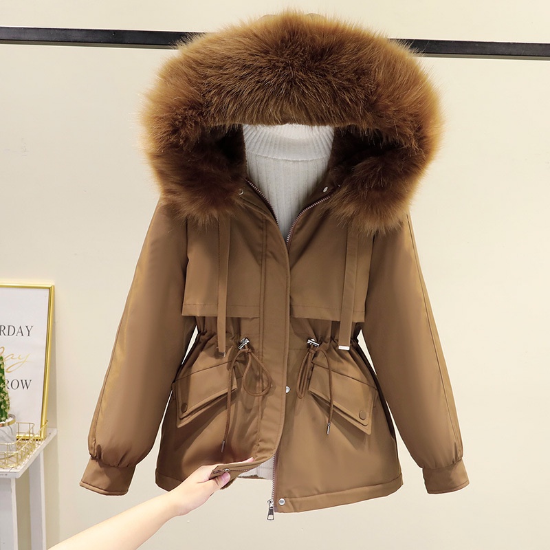 Áo khoác nữ mùa đông có lông Parka nữ mẫu mới 2021 Shop Haul AP-G05