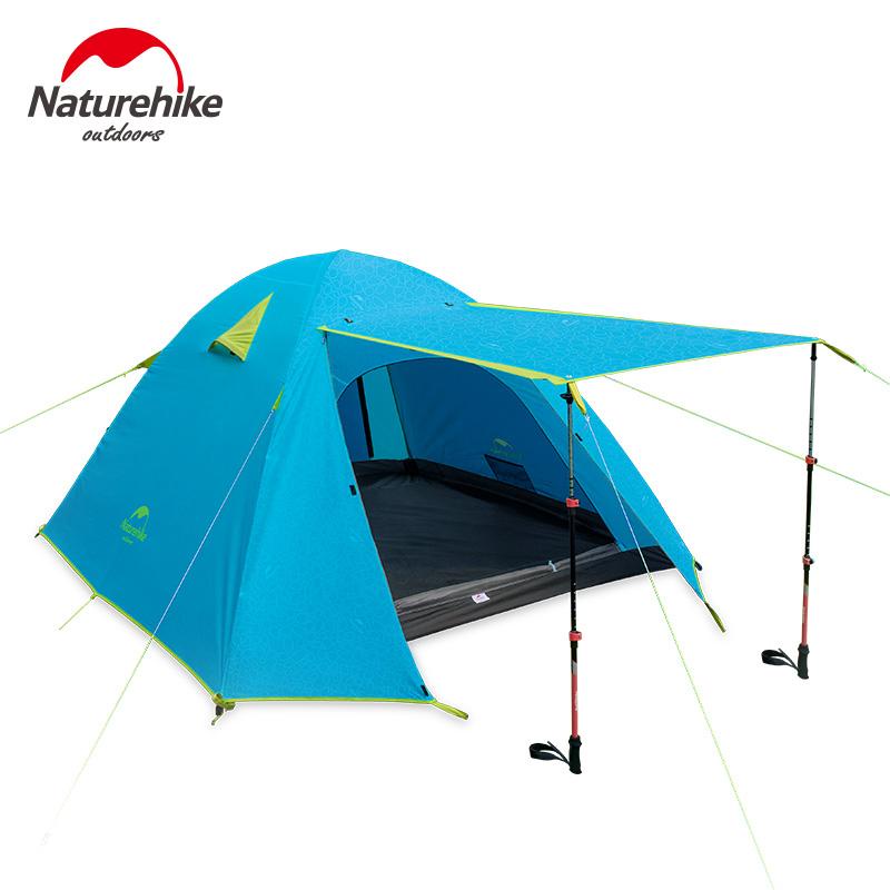 [Chính hãng] LỀU CẮM TRẠI 2 NGƯỜI 2 LỚP CAO CẤP NATUREHIKE NH18Z022-P