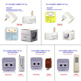 Ổ cắm điện điều khiển từ xa TPE TF10 TF11