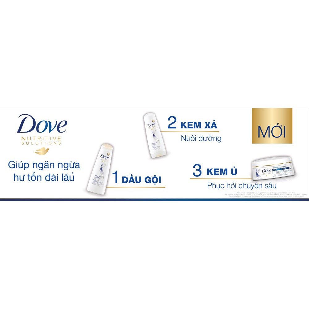 Dầu xả Dove Intense Repair 450ml