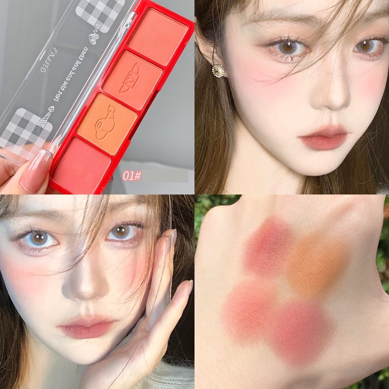 [GELLA] Bảng má hồng 4 ô Gella | BigBuy360 - bigbuy360.vn