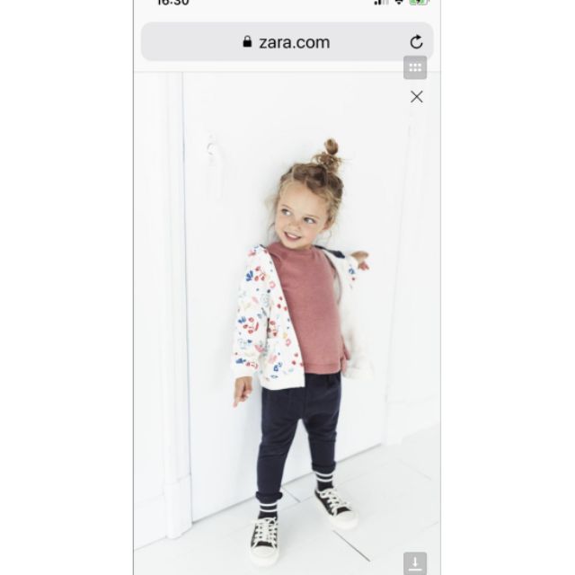 Bộ nỉ khóa zara