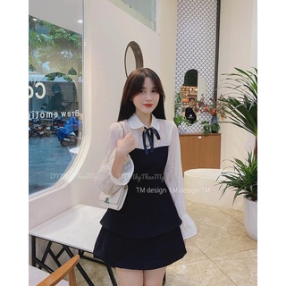 Set tuyết mưa phối voan trắng