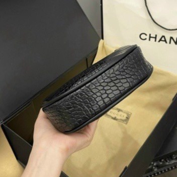 Túi Xách Nữ Linh StoreKẹp Nách Da Rắn Trơn Xinh Xắn Phong Cách Hàn Quốc