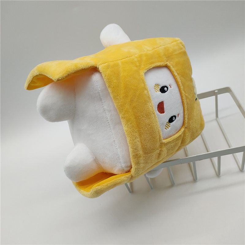 Đồ chơi nhồi bông nhân vật Lankybox Boxy/ Foxy/ Rocky hoạt hình mềm mại tháo rời được dành cho bé gái