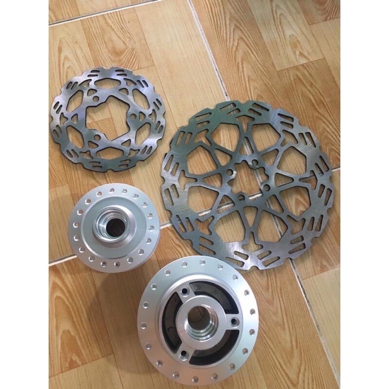 Đùm Raider/Satria Crom/Sơn Bạc + Đĩa Zox
