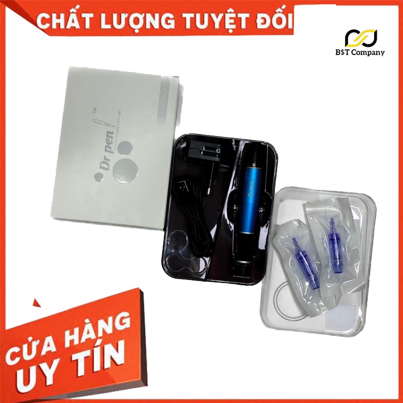 (Giá sỉ) máy dr pen xanh A1-W tích điện