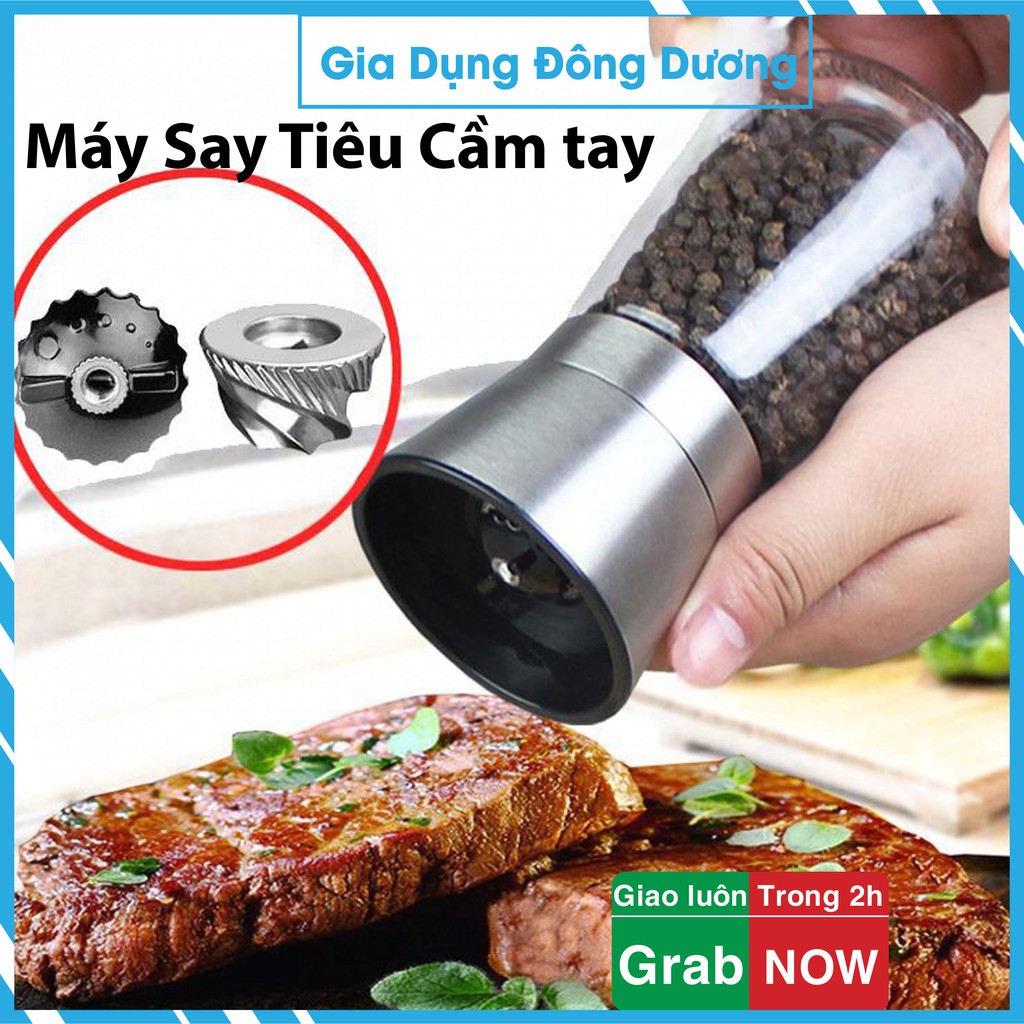 máy xay tiêu cầm tay inox