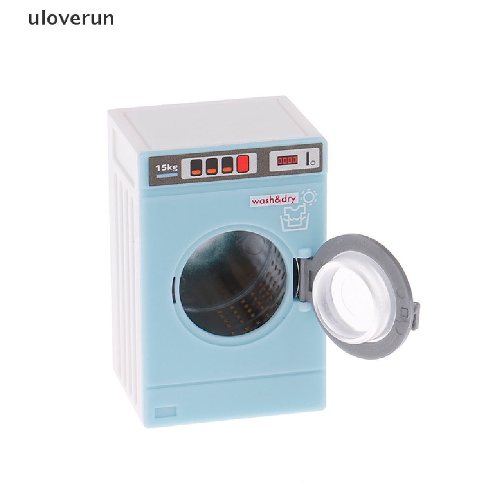 Mô Hình Máy Giặt Mini Tỉ Lệ 1: 12 Trang Trí Nhà Búp Bê