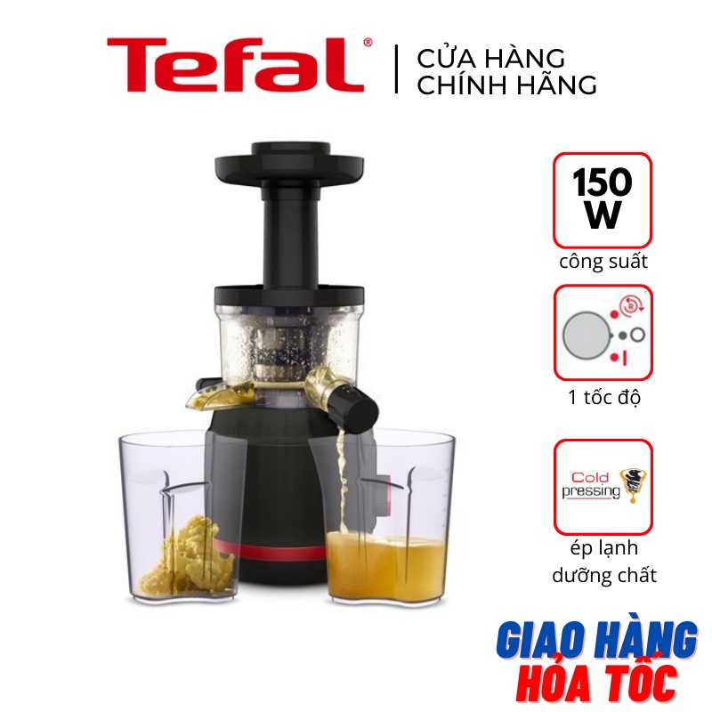 Máy ép chậm trái cây cao cấp 0.8L Tefal ZC150838 150W - Hàng chính hãng