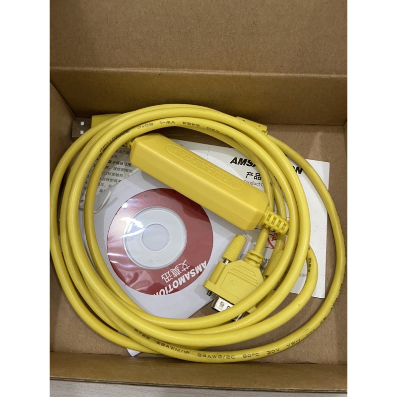 Cáp lập trình PLC- HMI - SERVO AMSAMOTION S7-200