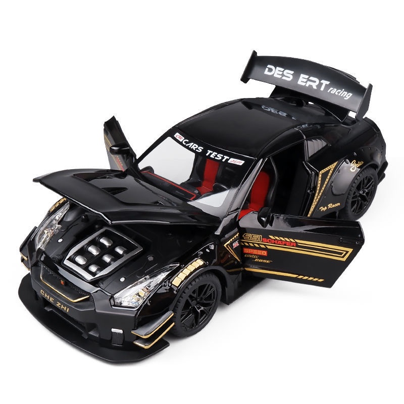 Mô Hình Xe Hơi Nissan GTR Bằng Hợp Kim Tỉ Lệ 1: 24