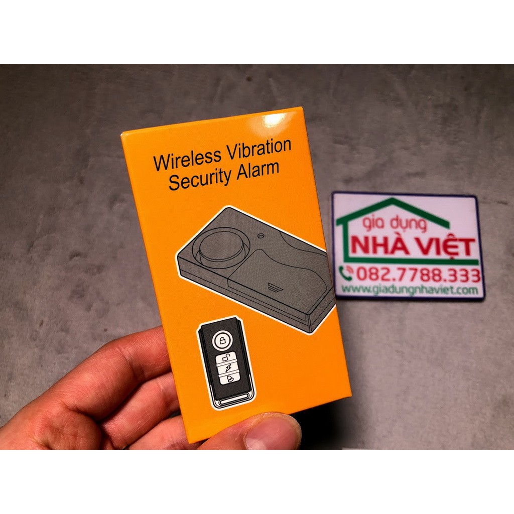 Máy báo động cảm biến rung chống trộm xe máy có chức năng tìm xe KS-SF04R