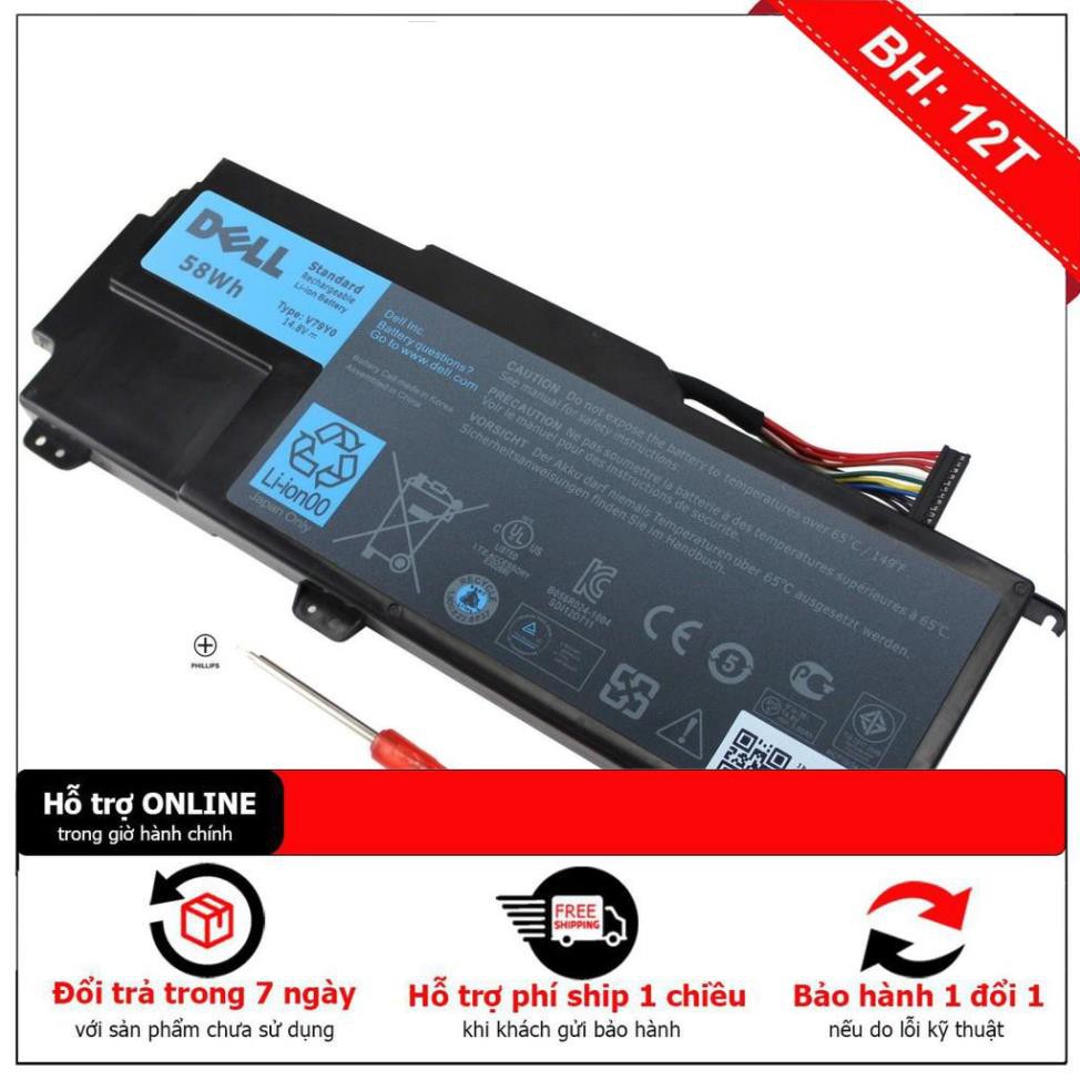 Pin laptop Dell XPS 14Z XPS 14Z-L412x XPS 14Z-L412z V79Y0 V79YO YMYF6 0YMYF6