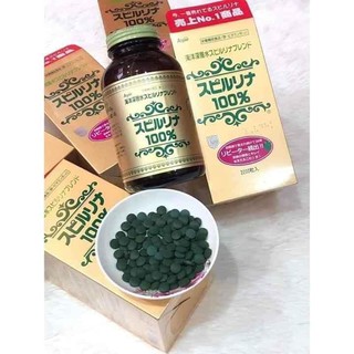 TẢO XOẮN NHẬT Spirulina ( TÚI 100 VIÊN )