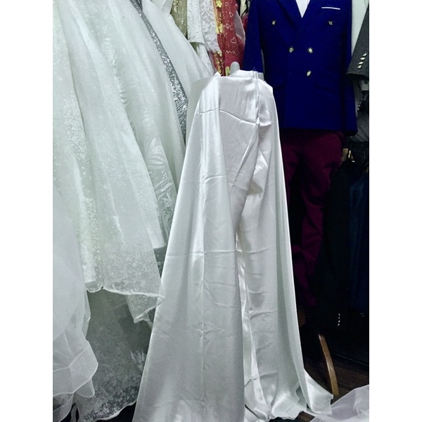 Quần ống rộng mặc áo dài dành cho ngươi cao giá sale dài 105-120cm