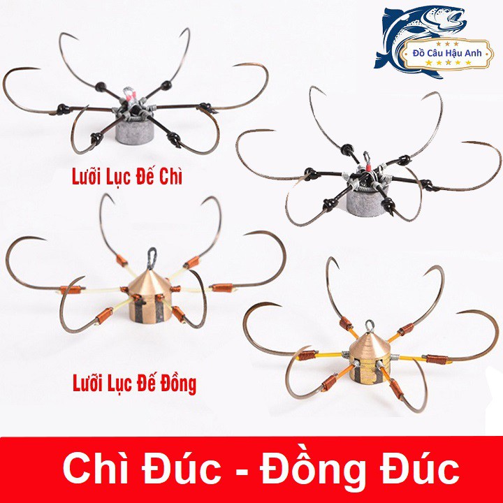 Lưỡi Câu Lục Săn Hàng Chì Đúc Đồng Đúc Lưỡi Câu Cá Siêu Bén Siêu Cứng LC4