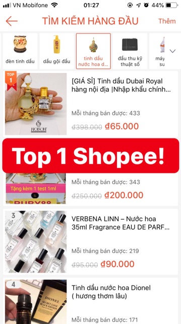 Tinh dầu Dubai Royal hàng nội địa |Nhập khẩu chính ngạch| Chọn lựa 20 mùi | BigBuy360 - bigbuy360.vn