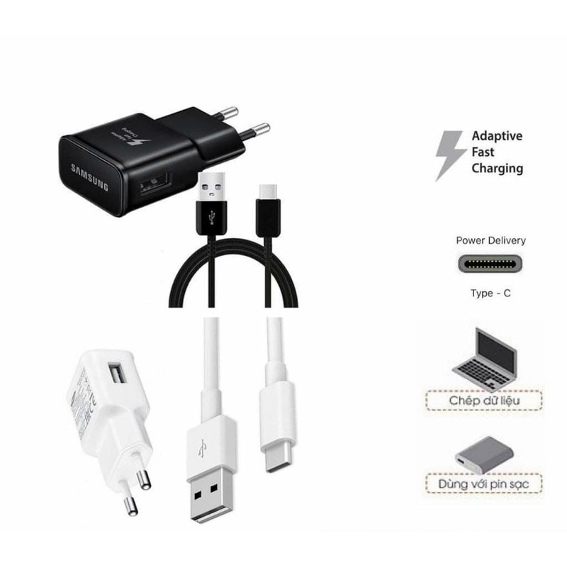Bộ sạc nhanh Samsung cáp Type C