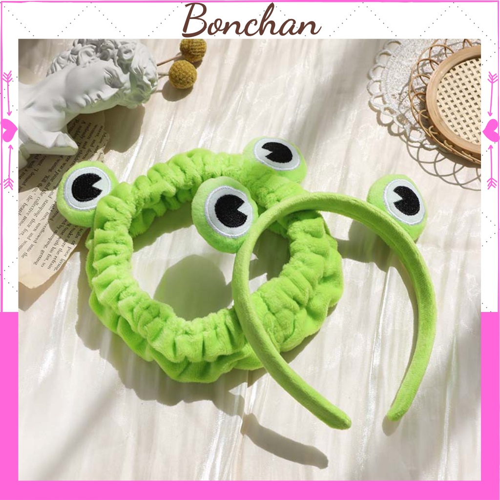 Băng đô nam, Băng đô skincare Hàn Quốc hình con ếch ngộ nghĩnh