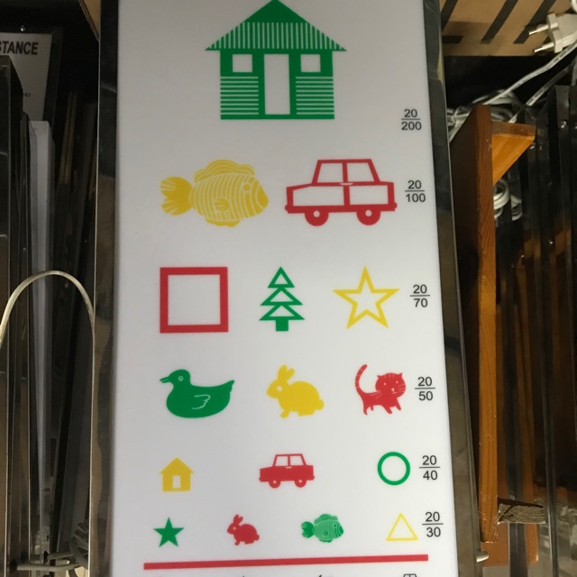 Đèn thử thị lực màu