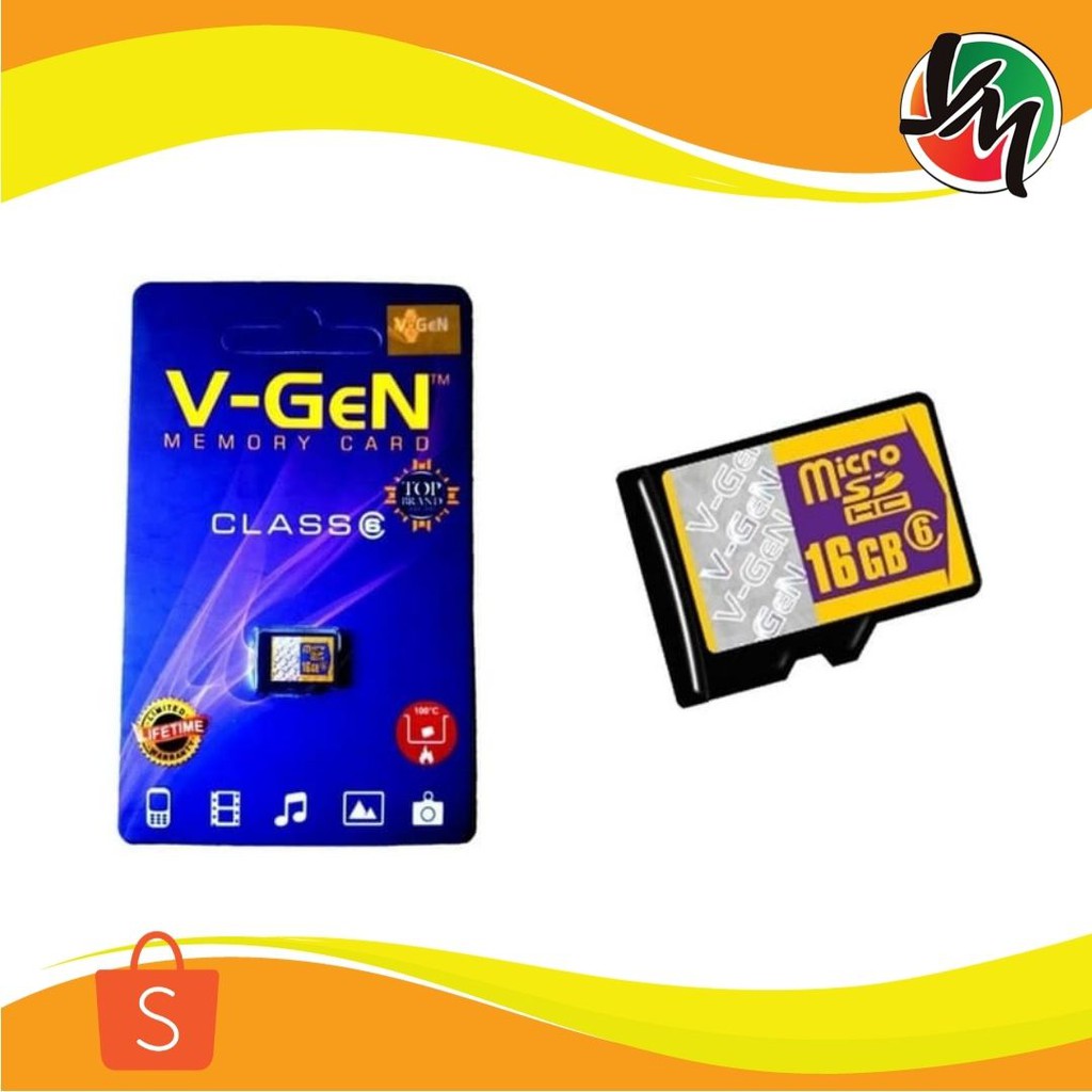 Thẻ Nhớ Micro Sd 16gb Vgen 48mb / S Class 6