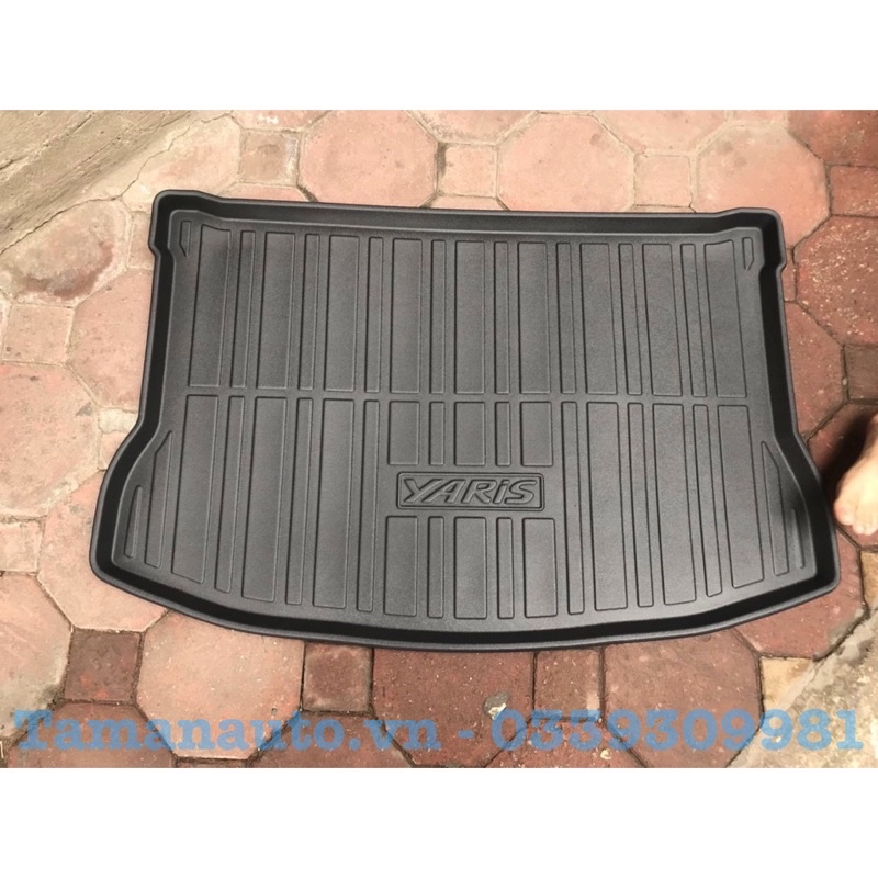 Lót cốp xe Toyota Yaris nhựa dẻo 2014-2021