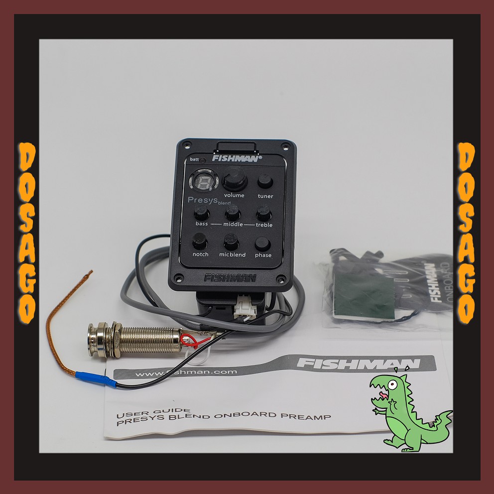 Bộ chỉnh âm đàn guitar, EQ guitar EQ Fishman 301 loại tốt và loại cao cấp